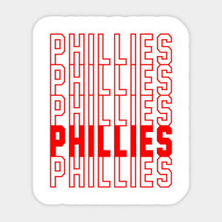 Phillies Sticker